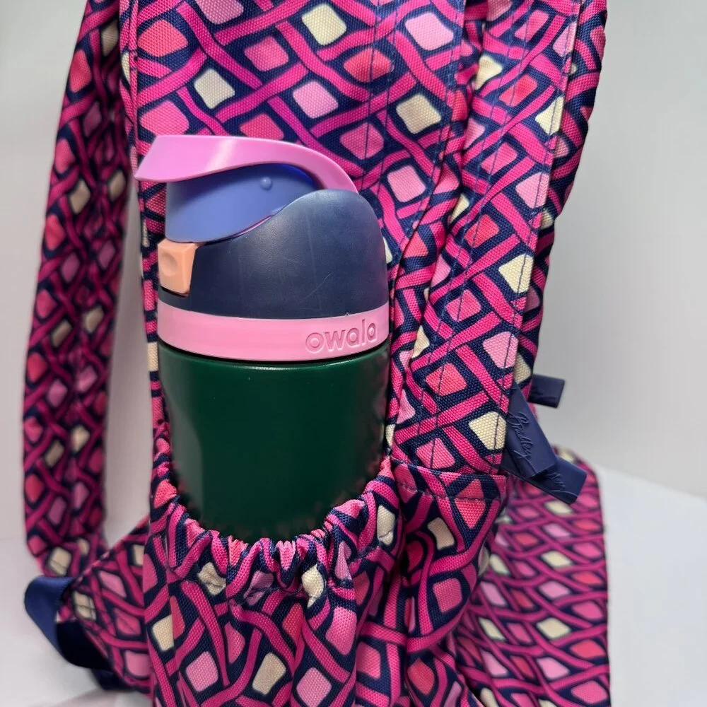 Vera Bradley Katalina Pink Diamond Grande Backpack - Picture 6 of 16